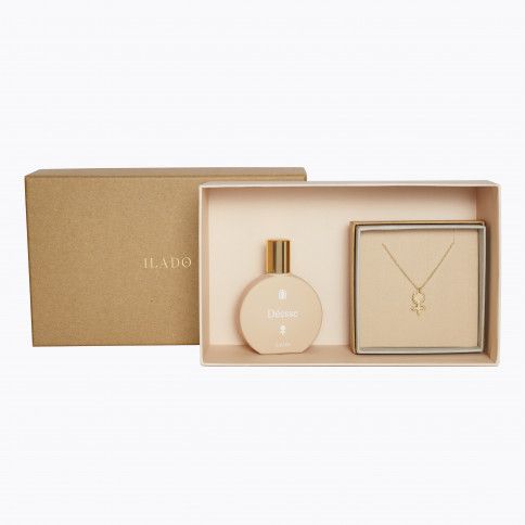 GODDESS Jewelry piece and Perfume Gift Box